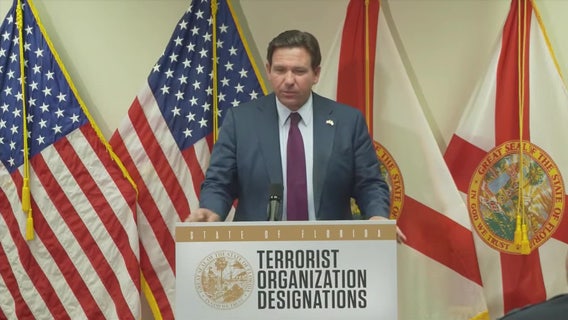 Gov. DeSantis calls meeting on terrorism designations