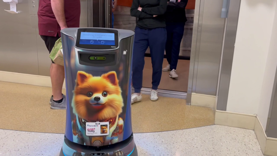 Meet Turbo Teddy: The robot dog fetching medications for St. Joseph’s Children’s Hospital patients