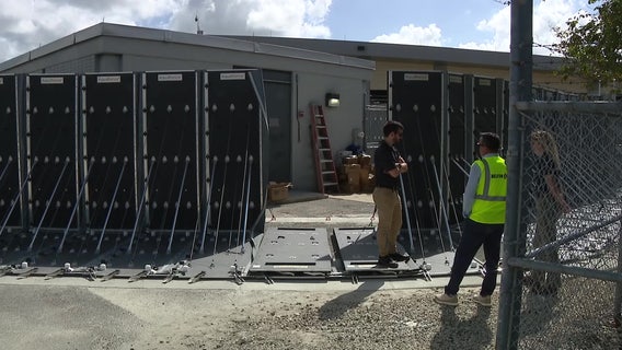 Tampa International Airport installs 9-foot AquaFence flood barrier
