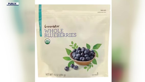 Florida woman died after eating E coli-tainted frozen blueberries from Publix, lawsuit alleges