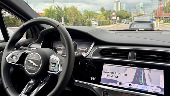 Waymo driverless robotaxi service launches in Tampa