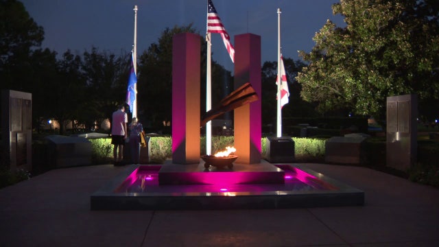 Palm Harbor 9/11 memorial: Beams of light shine ahead of 25th anniversary