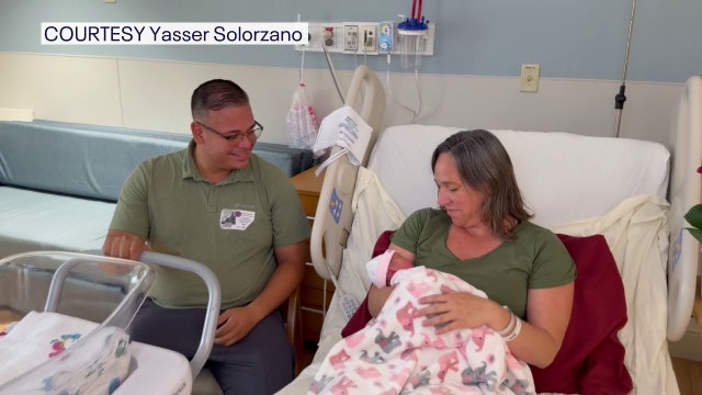 First-time father delivers breech baby girl in Brandon pawn shop parking lot