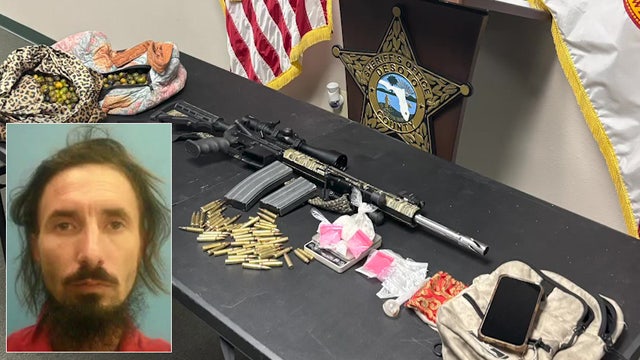 Video: Felon arrested in DeSoto County with rifle, meth and saw palmetto berries