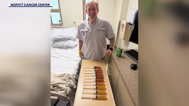 Pineapple-derived treatment at Moffitt Cancer Center helps veteran manage rare cancer