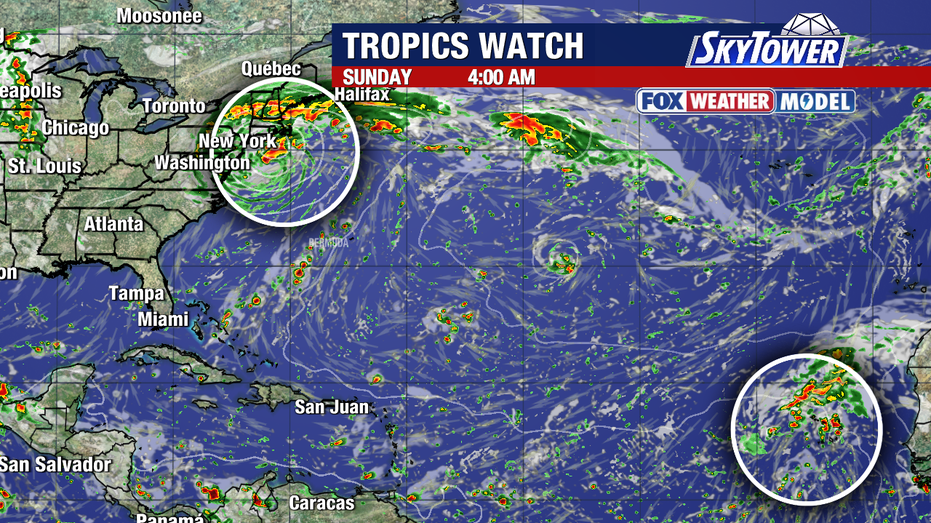 Nor'easter to Bring Dry Air to Florida as Tropical Storm Fay Weakens