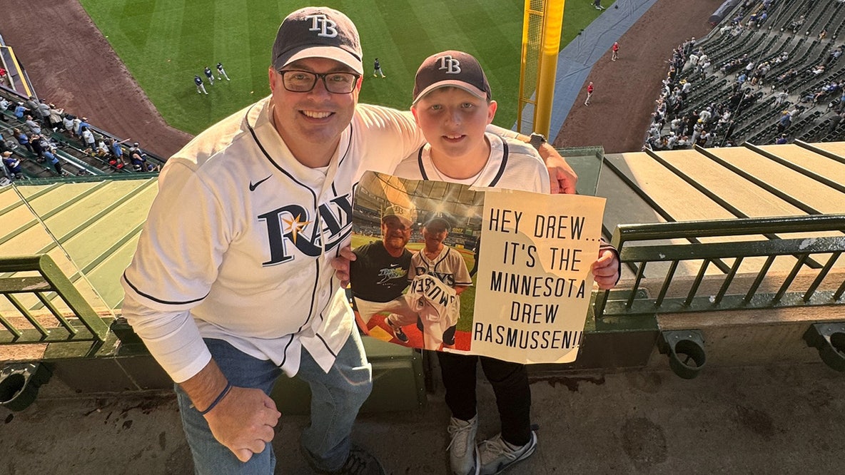 Dad surprises 11-year-old son with World Series tickets to watch his Rays namesake