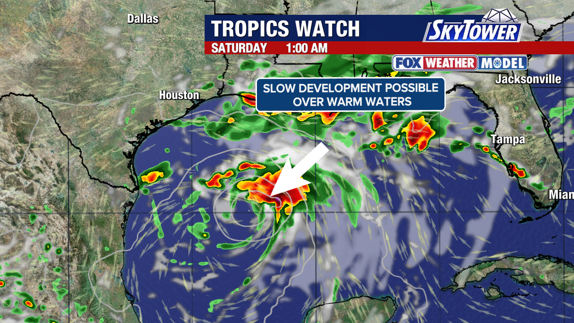 National Hurricane Center watching area that could become tropical depression in Gulf