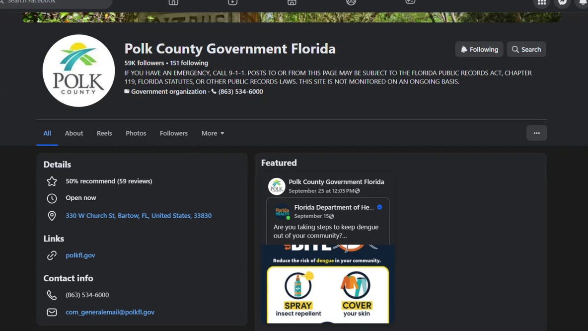 Polk County Commission considers ending comments on official social media pages