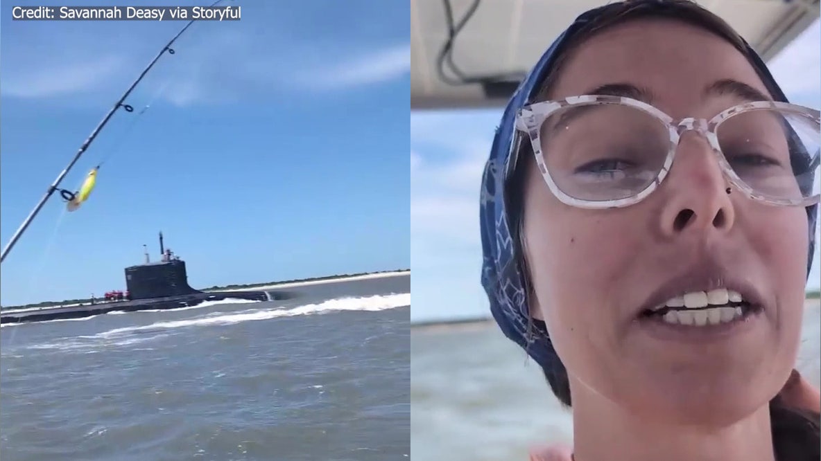 Video: Solo sailor avoids near-collision with U.S. Navy submarine in Florida