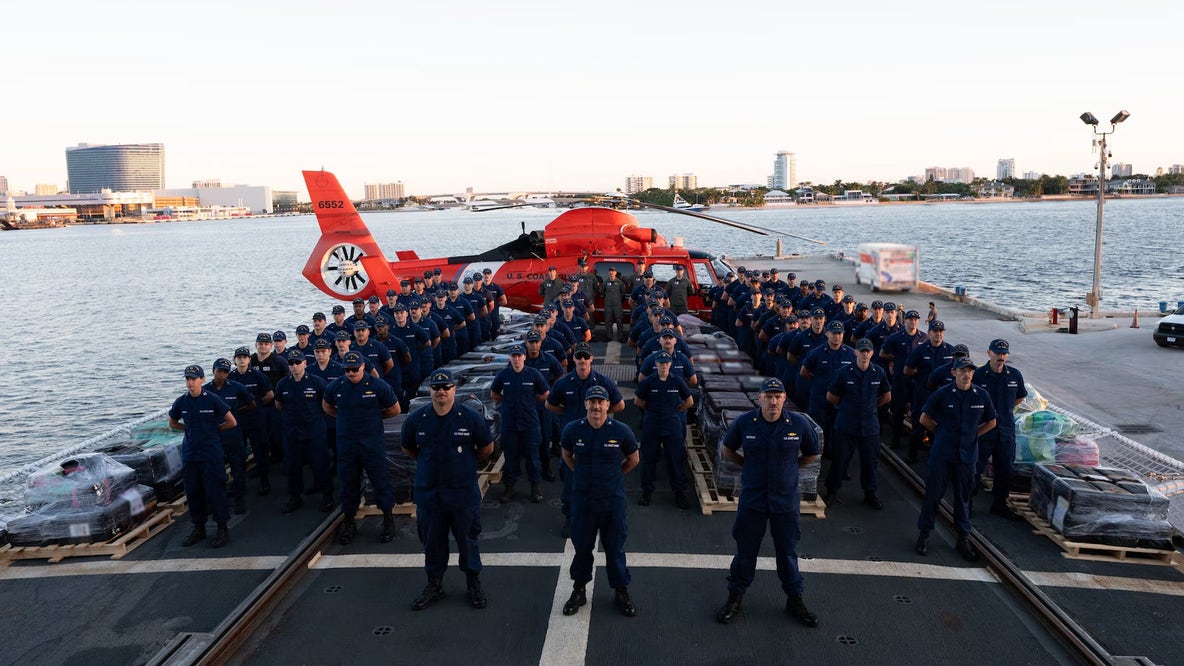 Coast Guard offloads $226M in illegal drugs at Port Everglades