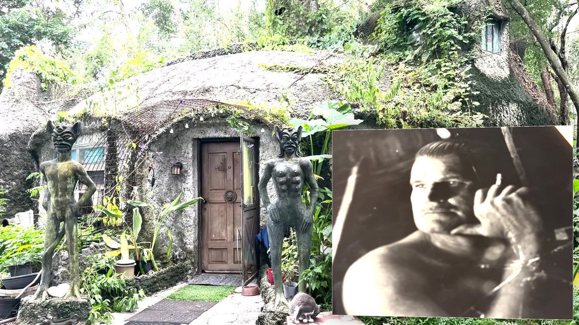 Historic Lewis VanDercar 'Wesley Chapel Warlock’ home opens for October night tours