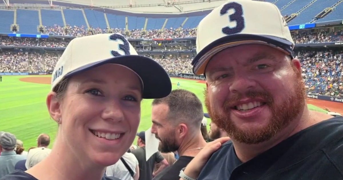From wedding bells to cowbells: Local couple looks back on 2009 Tropicana Field reception