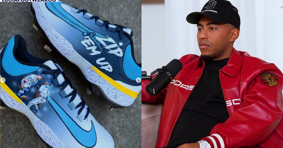 Tampa Bay Rays' Richie Palacios unveils custom World Series cleats
