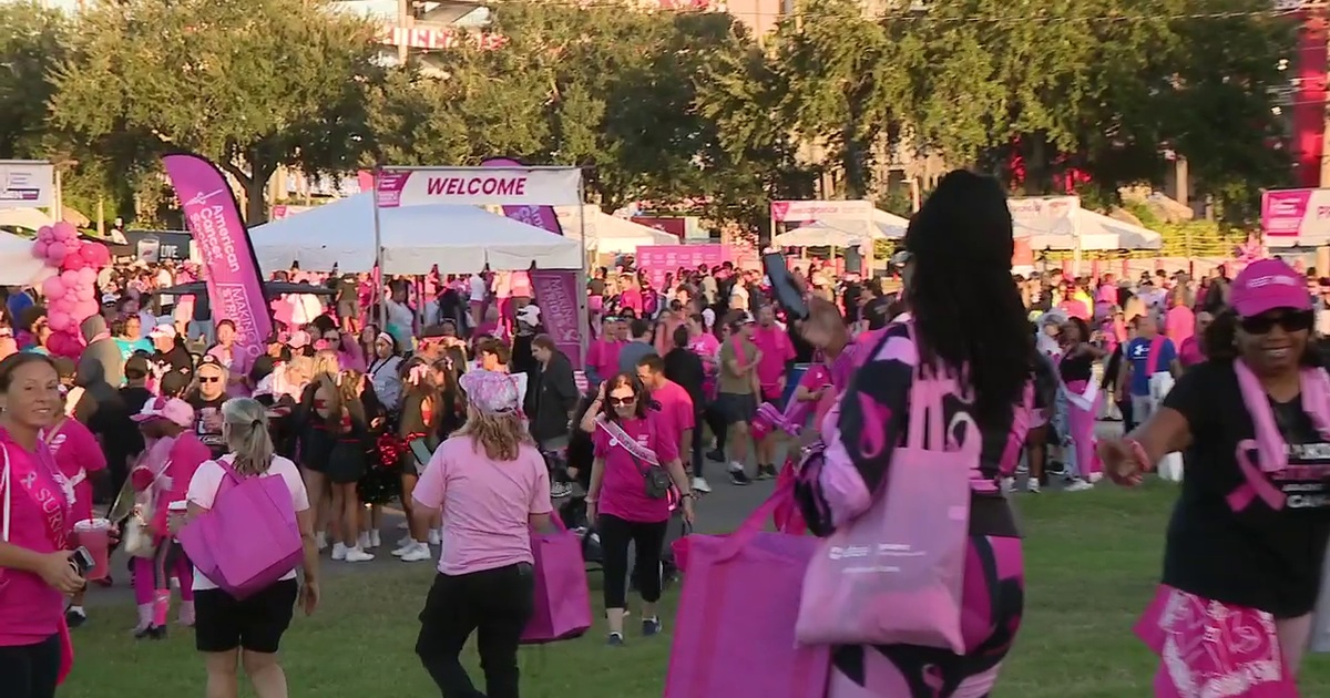 Sea of pink fills Raymond James Stadium for annual 'Making Strides Against Breast Cancer' walk