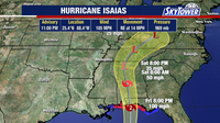 Hurricane Isaias forms in Gulf, expected to strengthen to Category 3
