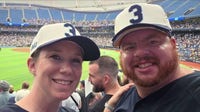 From wedding bells to cowbells: Local couple looks back on 2009 Tropicana Field reception