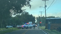 Driver, student hospitalized after vehicle hits school bus near Dover: HCSO