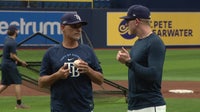 Rays open playoff series against Yankees at Tropicana Field