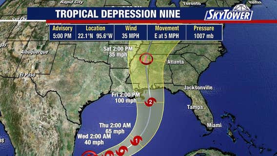 Tropical Storm Isaias likely to form in Southwest Gulf