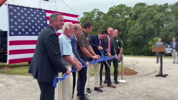 Gov. Ron DeSantis cuts ribbon on $61M River Road expansion in Sarasota County