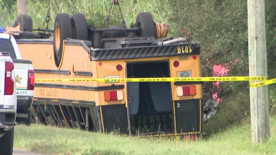 Polk County school bus crash kills 2, including Winter Haven High School student: PCSO