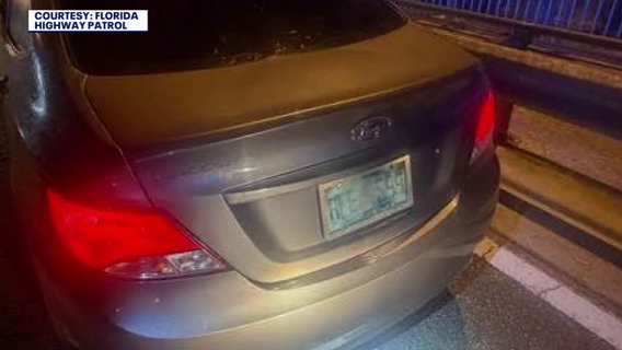 Florida driver accused of using photocopied license plate: FHP