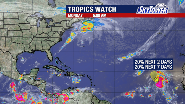 Atlantic tropical wave watched as hurricane season reaches final stretch