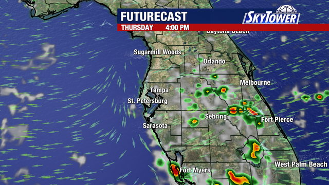 Tampa weather: Dry air brings sunshine before rain chances return Thursday