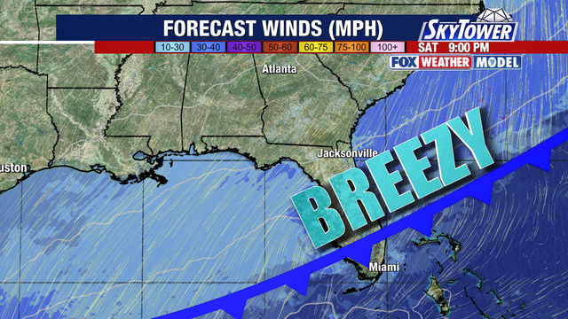 Tampa weather: Cold front brings weekend rain chances and lower humidity