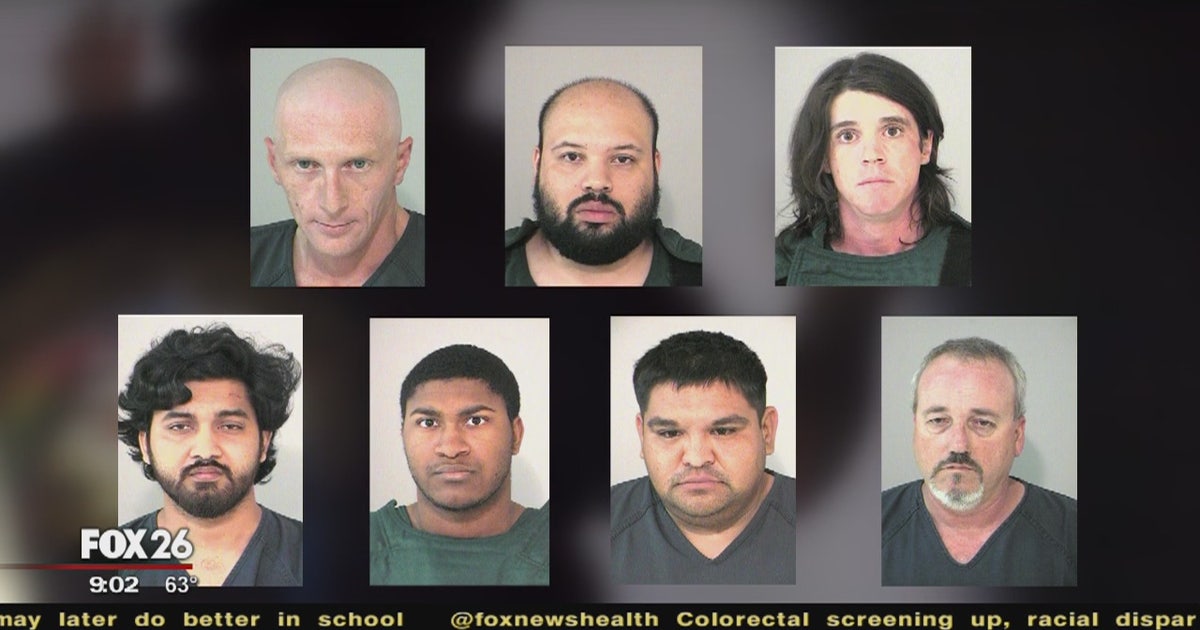 13 arrested in online child sex sting operation | FOX 26 Houston