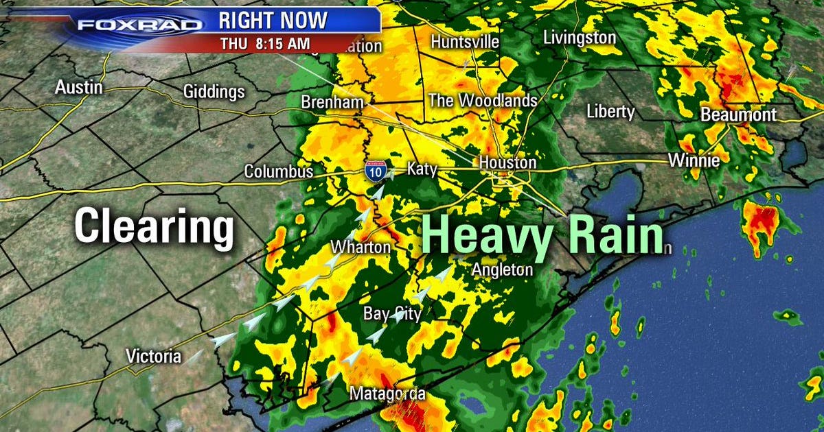 Strong storms move through Houston area Thursday morning | FOX 26 Houston