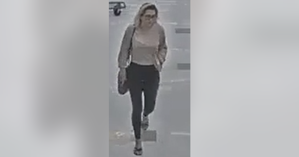 Have you seen her? Female credit card abuse suspect caught on camera ...