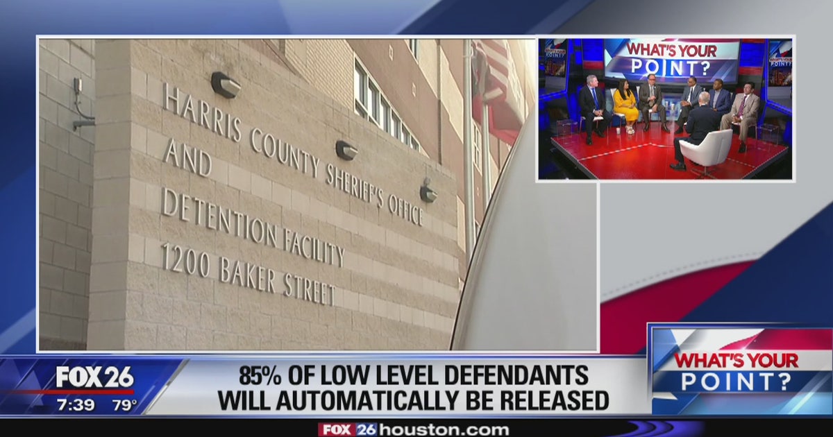 Harris County bail reform - What's Your Point? | FOX 26 Houston