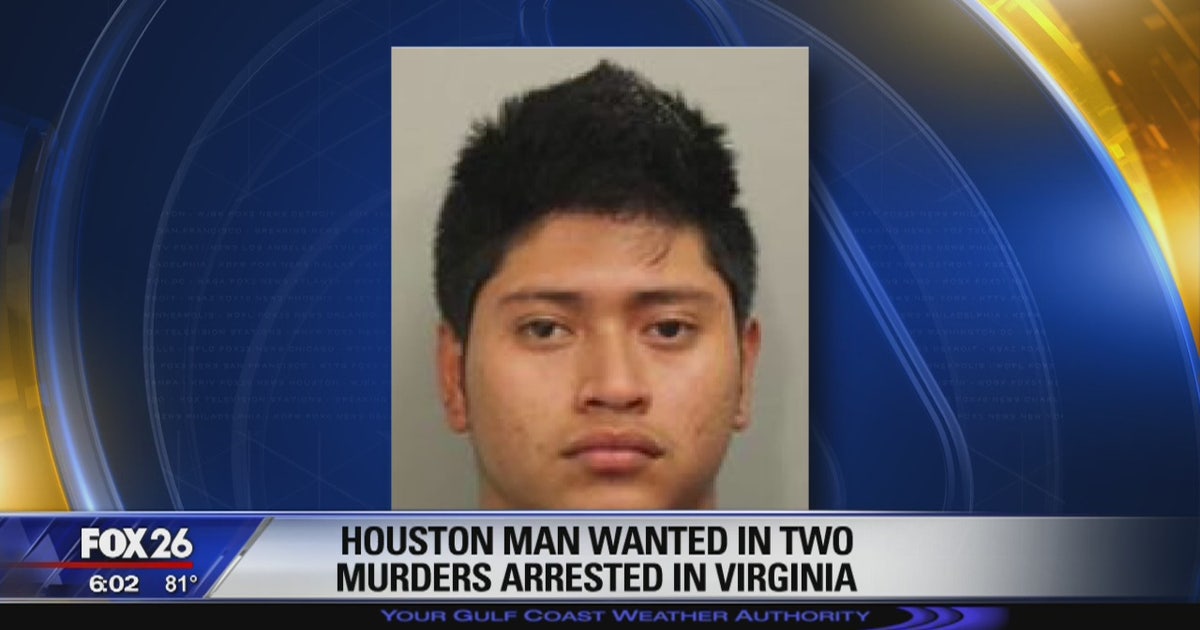 Houston man wanted in two murders arrested in Virginia | FOX 26 Houston