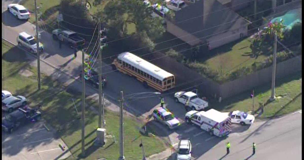 2 children injured in Klein school bus accident | FOX 26 Houston