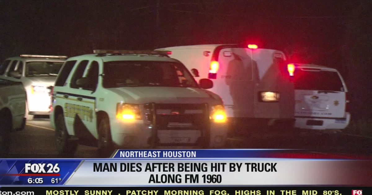 Man dies after being struck by a truck on FM 1960 | FOX 26 Houston