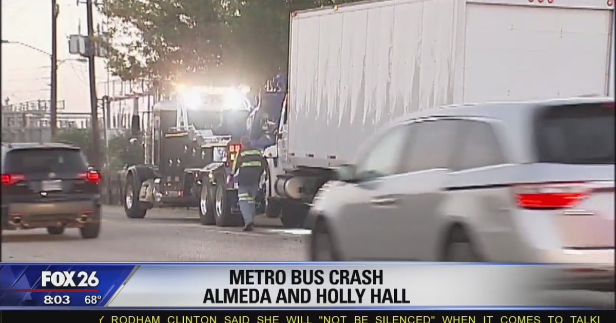 METRO bus crash near medical center | FOX 26 Houston