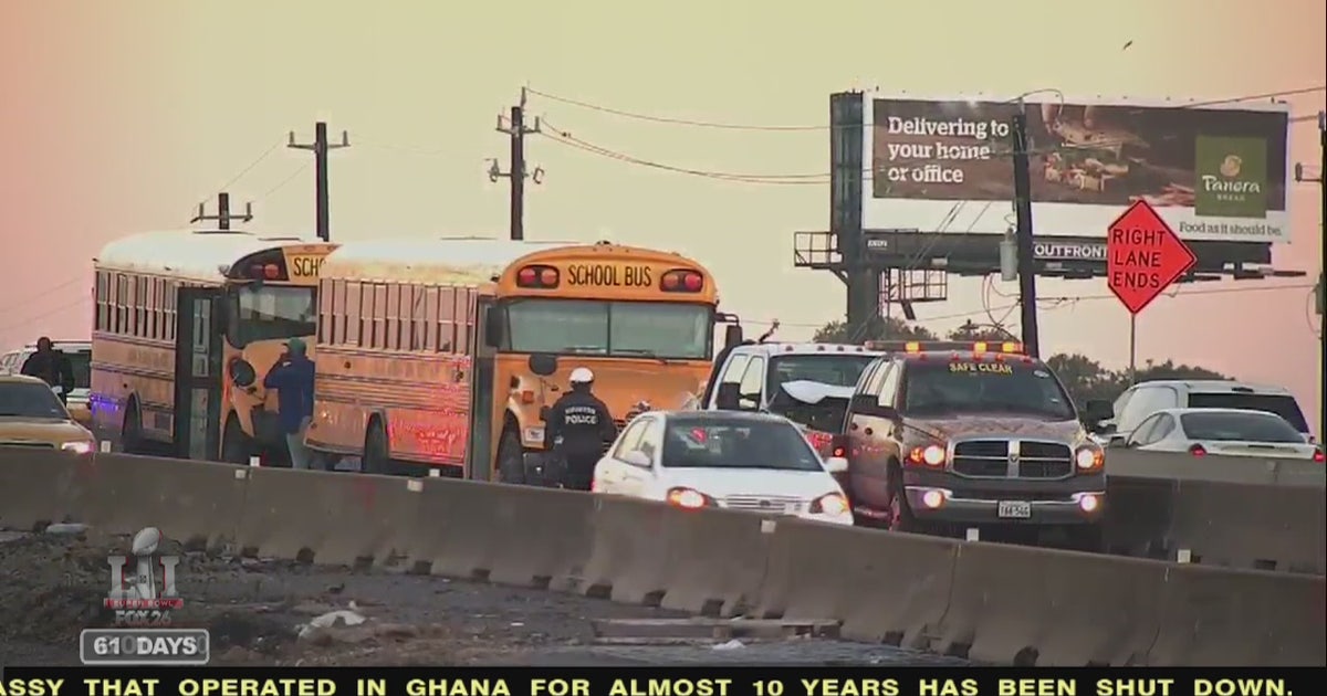 Two school buses involved in minor crash on 290; No students on board ...