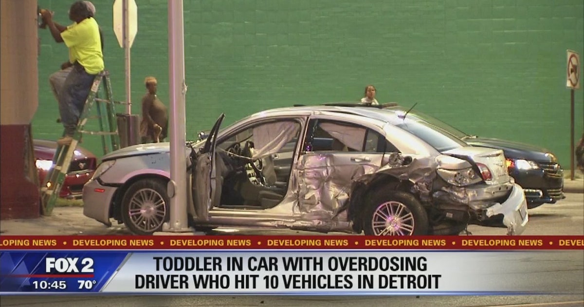 Woman overdosing on drugs crashes with 2-year-old in car | FOX 26 Houston