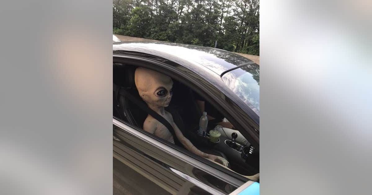 Not warp speed: Speeding driver had "alien doll passenger" | FOX 26 Houston