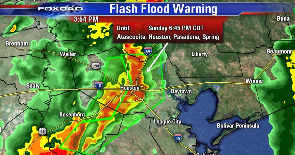 Heavy rains prompt weather warnings and delays | FOX 26 Houston
