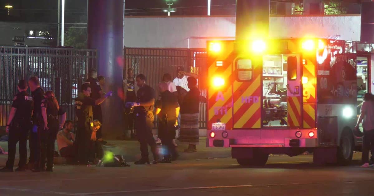 Homeless man rescued after crashed car lands on top of him | FOX 26 Houston