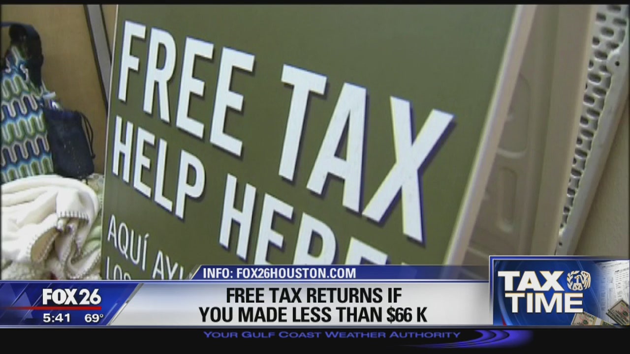 Get your taxes done for free FOX 26 Houston