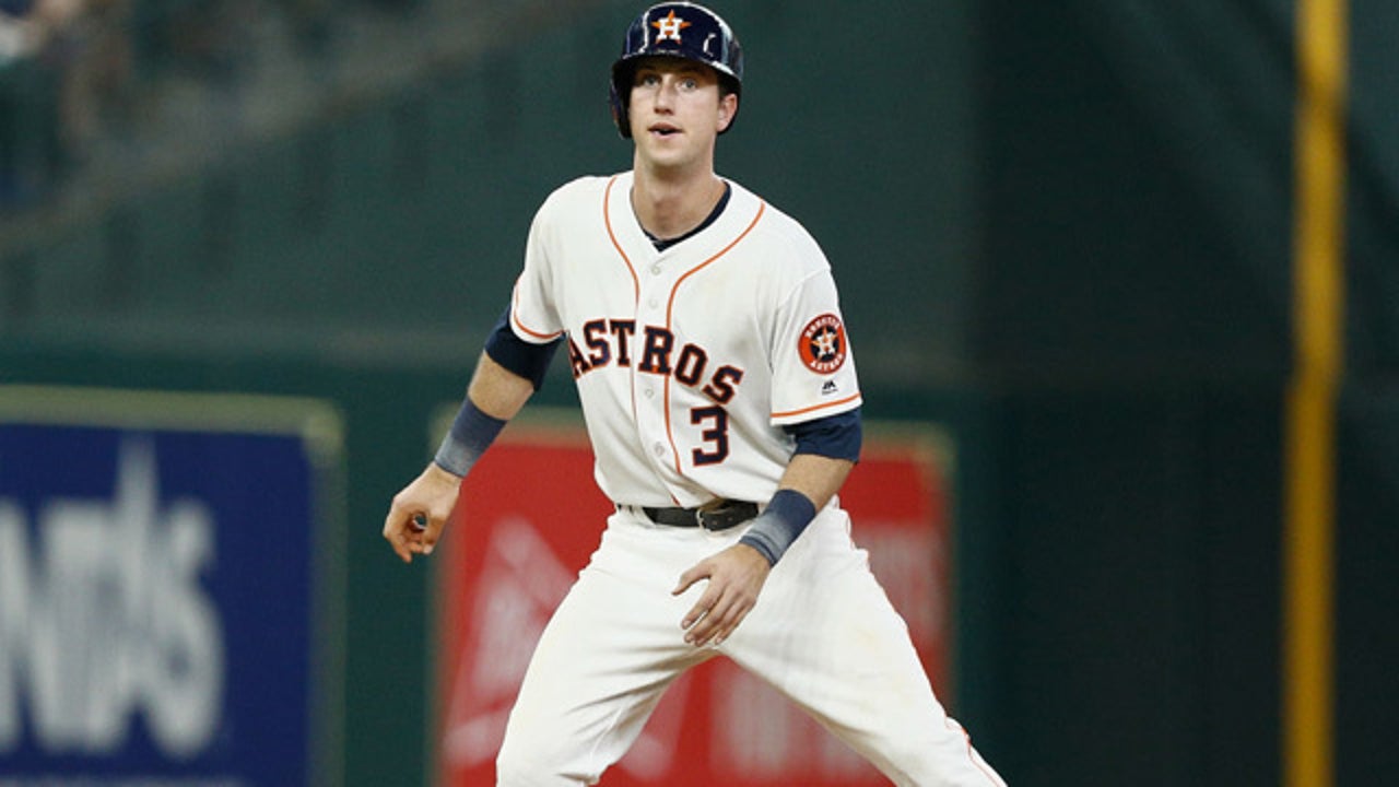 Houston Astros outfielder Kyle Tucker on the field during opening day  News Photo - Getty Images