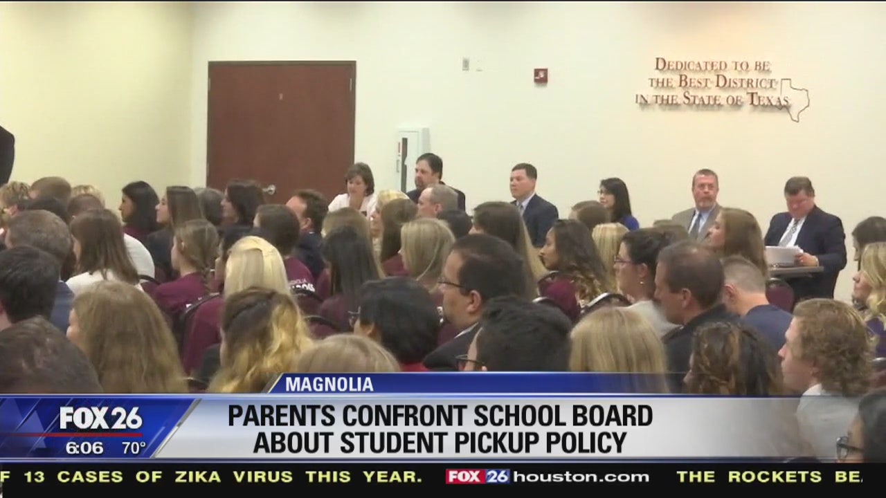 Parents speak out as elementary school bans parents from walking kids to school FOX 26 Houston