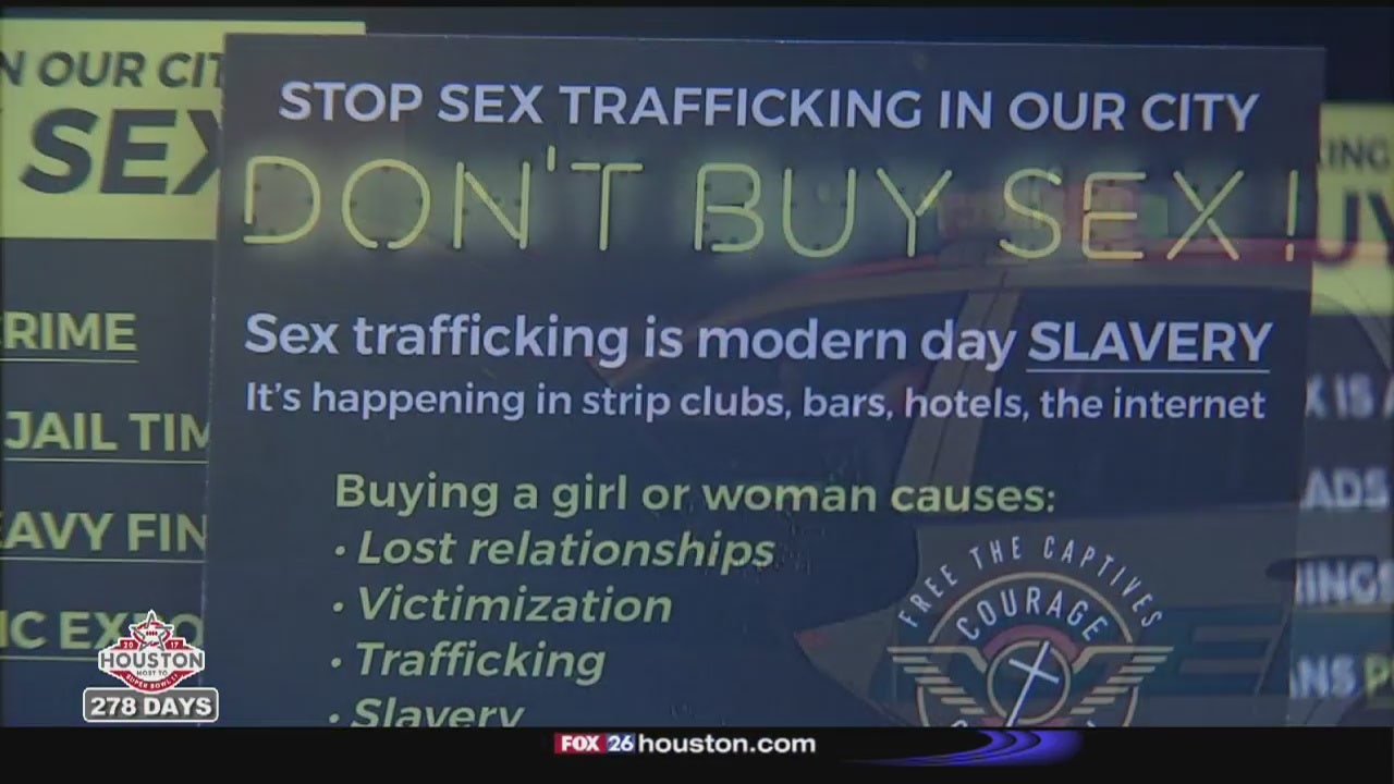 Officials Spread Awareness Of Sex Trafficking In Houston To Out Of Towners
