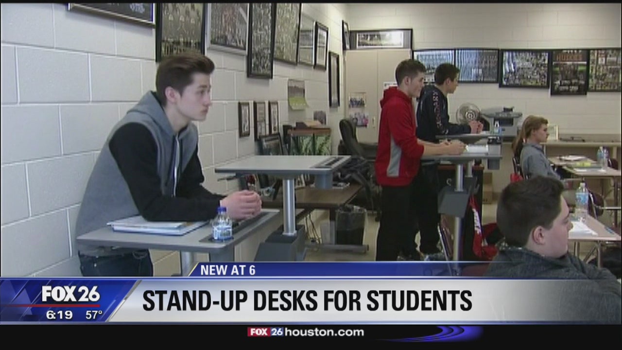 Stand up desks for students
