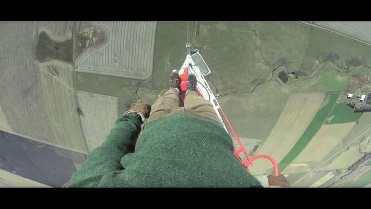 {Video} World's Tallest TV Tower Climb without Safety Equipment FOX