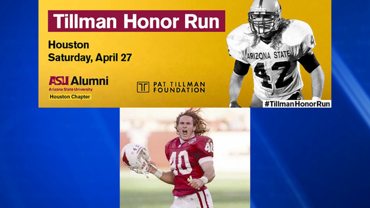 Run/walk event honors late patriot & former NFL player Pat Tillman